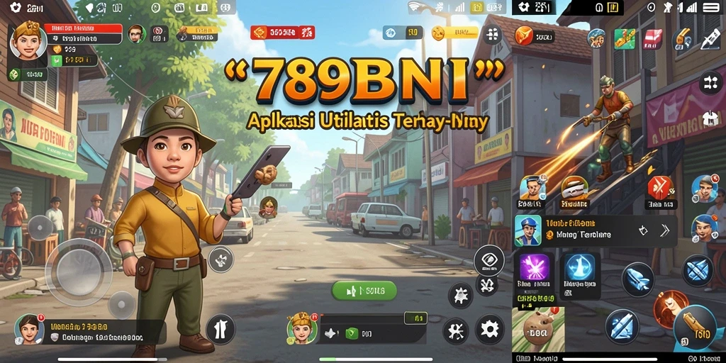 Tampilan aplikasi 789BNI yang sederhana dan fungsional.