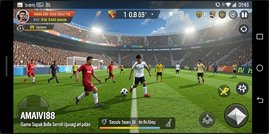 Tampilan gameplay tak tertandingi dari AMAVI88 yang penuh aksi.