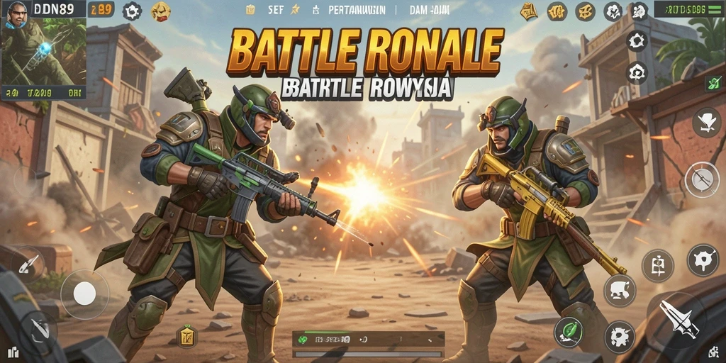 Gameplay menegangkan di pulau berbahaya dalam IDN89.