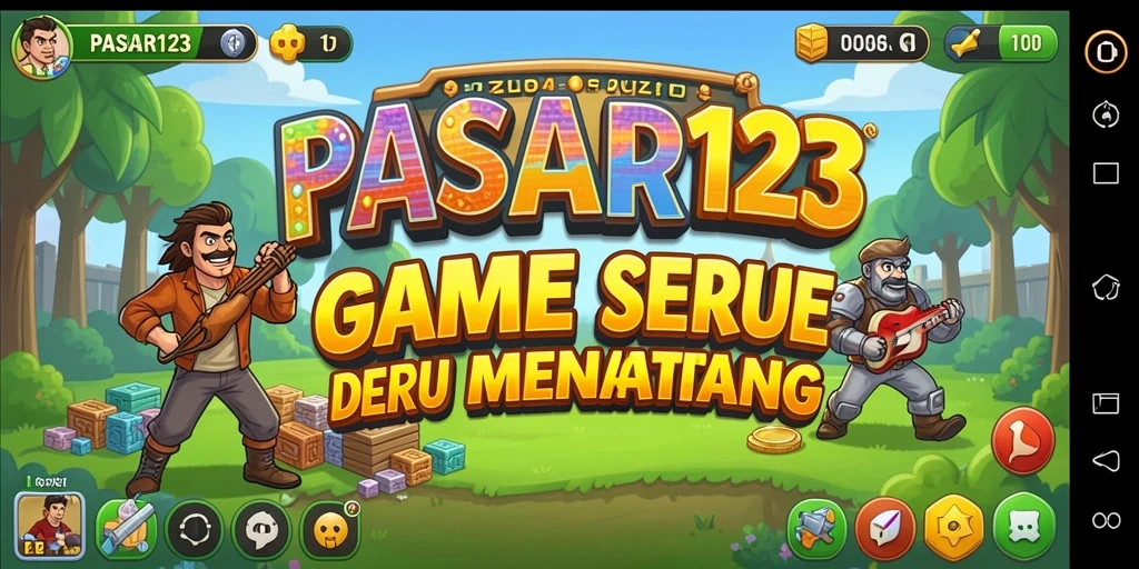 Tampilan gameplay PASAR123 dengan berbagai puzzle menarik.