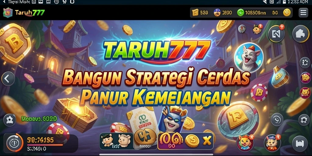 Screenshot TARUH777 menunjukkan intense gameplay strategi yang menegangkan.